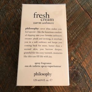 Philosophy Fresh Cream warm cashmere spray 4 oz